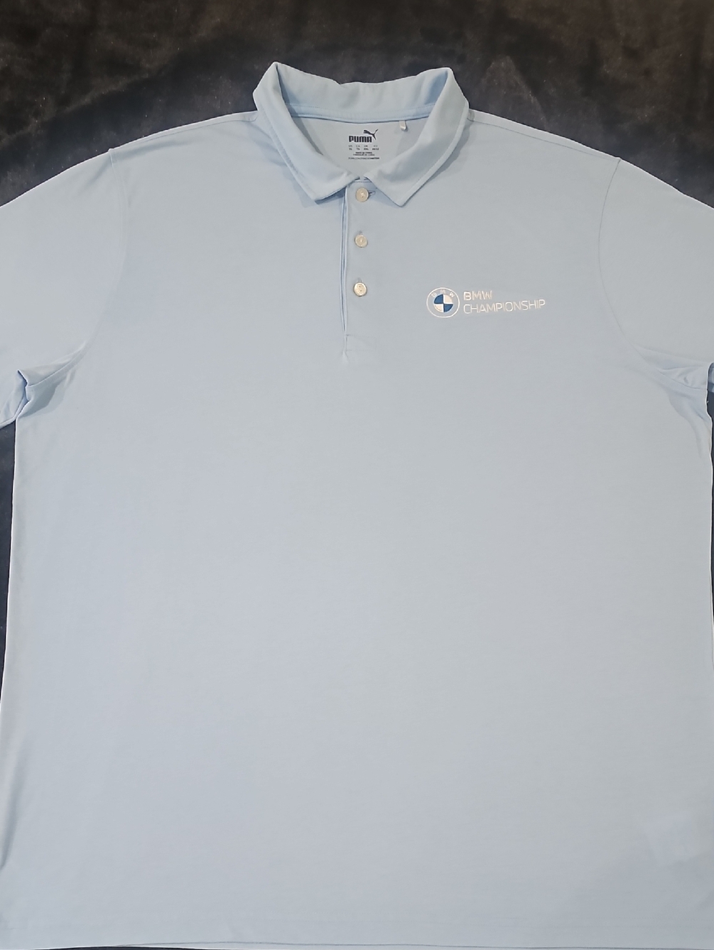 Puma BMW Championship Light Blue Polo Shirt